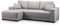 Honeypot Sofabed - Cimiano Corner Sofa Bed with Storage - Grey Fabric Couch with Pull Out Sofa Bed Chaise Lounge Couch | Setup Included | Made in EU | Built to Last (Grey, Left Hand Facing Corner)
