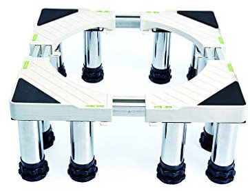 Waschmaschine Sockel Podest Waschmaschinensockel mit 4/8/12 Füße Stand Podeste & Rahmen für Kühlschrank und Gefrierschrank Höhenverstellbare 29-32cm Monoblock Klima Anlage Podest