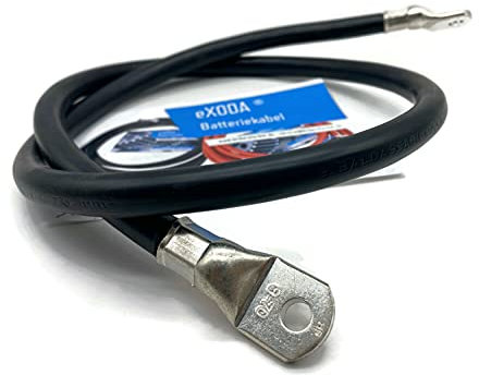 eXODA cable de batería de 100cm 70 mm² cobre cable de alimentación con ojales M8