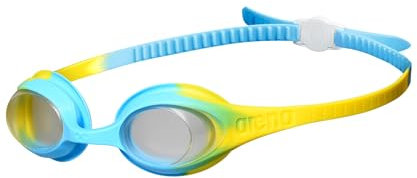 Arena Spider Kids Gafas de Natación para Niños, Gafas de Piscina con Protección UV, Puente Nasal Autoregulable, juntas de Silicona Hipoalergénica, Tratamiento Antivaho, 2-5 Años