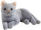 Simulation Kurzhaar Nette Katze Puppe Gefüllte lebensechte siamesische Katze Plüschtier Plüsch-Katze Kuscheltier Katze Plüschfiur Stofftiere Haustier Spielzeug Dekor Geburtstagsgeschenk für Mädchen