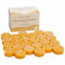 Kerzenmanufaktur Lot de 24 bougies chauffe-plat en cire d'abeille pure, sans plastique, durables, sans coque, fabriquées à la main en Allemagne