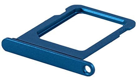 ICONIGON Ersatz für iPhone 13 SIM-Kartenhalter inkl. Dichtung (Blau)