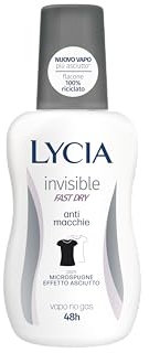 Lycia Invisible Fast Dry Deodorant Vapo 75 ml