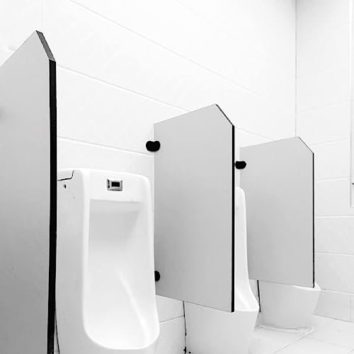 PUMPIE Urinal-Trennwand, Toilettentrennwand, wandmontierter Urinal-Trennwand für Herren, Sichtschutz, für Schulen/Einkaufszentren/öffentliche Orte/Kindergärten/Büros (Color : 1Pcs)