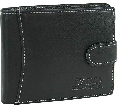 WILD THINGS ONLY !!! Herren Geldbörse Echt-Leder mit RFID-Schutz