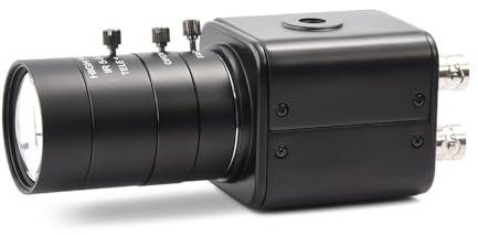 MOKOSE SDI Camera, HD-SDI 2 MP 1080P HD Digital CCTV Security Camera, 1/2.8 High Sensitivity Sensor CMOS with 5-50mm Manual Varifocal HD Lens