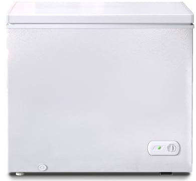 Muhub 10.0 Cu Ft Deep Freezer, Energy Saving Chest Freezer - White