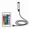 ruimeimei DC 5V 24 Chiave IR Remote Controller con 1m USB Inline IR Controller per 5050 2835 RGB LED Striscia di Luce