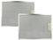 vhbw 2x Filtre anti-graisse compatible avec AEG DU 4161-D 94212274601, DU 4160-M/UE 94212278900 hotte de cuisine - 38 x 28,3 x 0,9 cm, métal