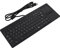 EIMSOAH Tastiera Touchpad USB Cablata 86 Tasti, Tastiera Ultra Sottile, con Porta Hub Touchpad Integrata per Desktop, Laptop, PC, Tablet Ergonomico Nera