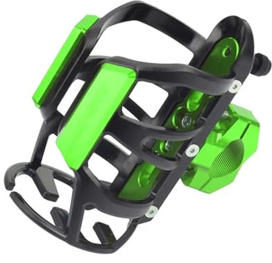 WYOERN Moto CNC Boisson Eau Boisson Tasse Bouteille Support Étagères Monté pour K&awasaki ZRR1400 ZZR 1400 Accessoires