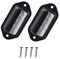 Flaconi 2PCS Kennzeichenbeleuchtung Anhänger,6500 K Kennzeichenleuchte,LED Kennzeichenbeleuchtung,Kennzeichenbeleuchtung Motorrad,kennzeichenleuchte für 12V PKW, Anhänger,LKW, Wohnwagen