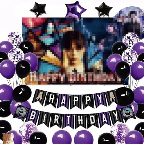 Folienballons Geburtstagsparty Dekorationen Thema Luftballons Geburtstagsdeko Luftballons Geburtstag Dekorationen Überraschung Geschenk für Fans