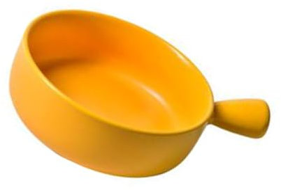 OKUMEYR Assiette À Pâtisserie Ronde En Céramique De Qualité Résistante À La Chaleur Et Sûre Assiette À Salade De Fruits Utilisation En Cuisine À Domicile Jaune Facile À Entretenir