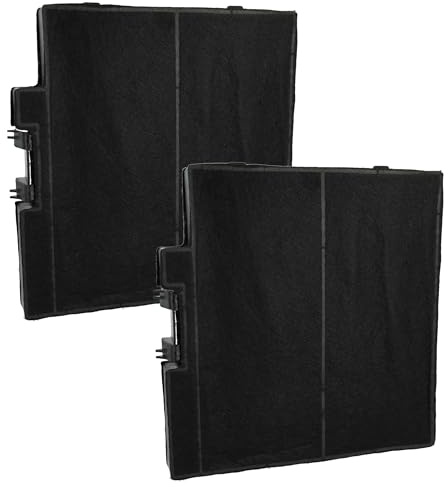 vhbw 2x Aktivkohlefilter kompatibel mit Constructa CD639253 | CD636860, CD656860, CD659860, CD639650, CD639860 Dunstabzugshaube