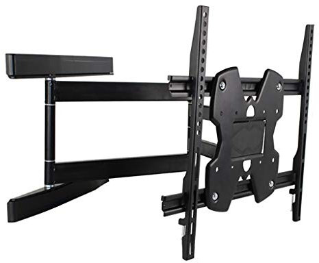 Support mural TV en porte-à-faux, pour la plupart des téléviseurs de 32 à 55, peut supporter jusqu'à 32 kg, distance maximale de 400 x 400 mm