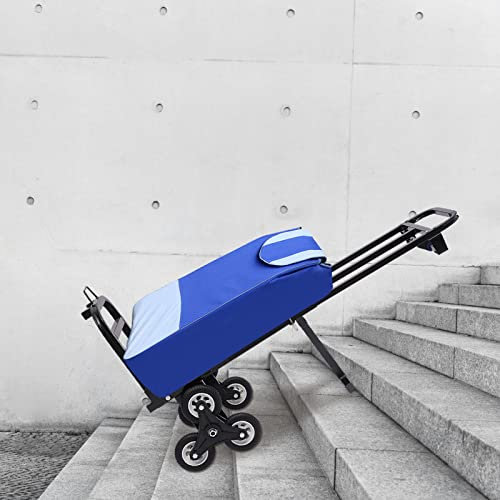 Klappbare Transportwagen mit 6 Rad 210kg/460lbsder Berufstreppenwagen faltet Treppen Treppen-Wagen-Transportrahmen-Treppenlift klettert, 73-114.5 cm Höhen Einstellbares