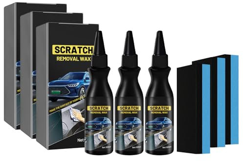 2025 Quick Car Scratch Remover, Removes Deep Car Scratch,Car Scratch Repair Cream, Removes Scratches Anti-Scratch Repair Paste,Easy to Repair Paint Scratches,Marks,Abrasion, Stains ﻿ (3pcs)