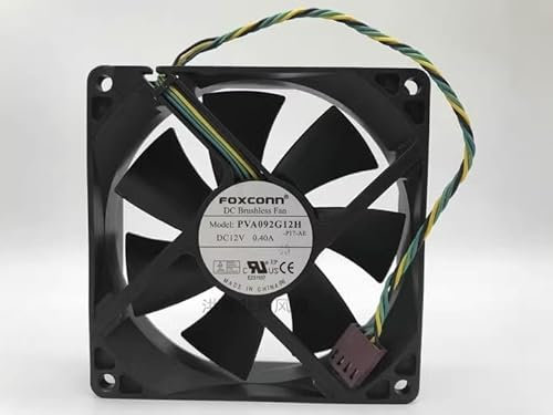 90MM Chassis fan，PVA092G12H DC12V 0.40A 9025 4-pin PWM high air volume fan