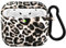 Hülle Case Kompatibel mit AirPods Pro 4, Ästhetisches Leopardenmuster Hülle aus Silikon Kompatibel für Frauen und Mädchen mit Karabiner, Stoßfeste, Léopard Dunkelbraun