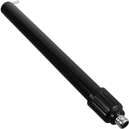 DONFAMDS Electric Fan Support Rod Replacement, Stainless Steel Black Stand | Column Tube Extension, Wide Compatibility for Pedestal Fans, Stable Support for Bedroom Use, Minimalist Design