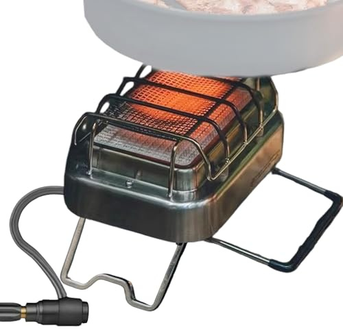 Heizgerät Für Zelte Und Camping 2-in-1 Ofen aus rostfreiem Stahl