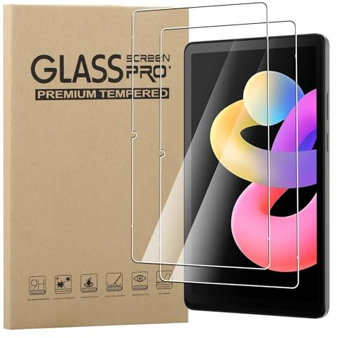 MEMELOKA Protector de Pantalla para TCL Tab 10L Gen 4 10.1 Pulgadas, 2 Piezas[Antiarañazos][Antihuellas][Alta Sensibilidad] 9H Dureza Cristal Templado TCL Tab 10L Gen 4