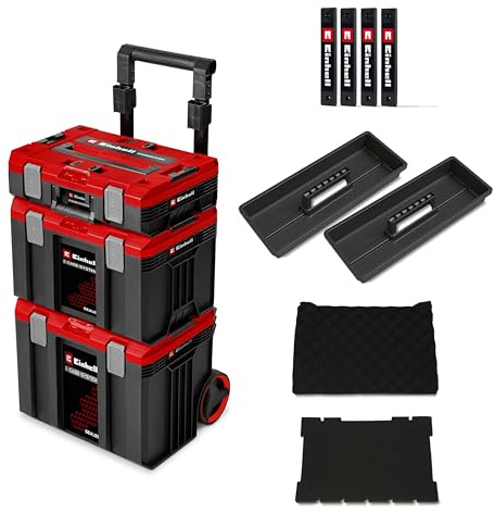 Einhell Original E-Case Rolling Workshop SEALED Systemkoffer