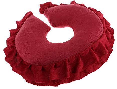 (1 pc) U Shaped Soft Massage Table Bed Face Cradle Pillow Salon Massage Neck Head Cushion Travel Flight Neck Pad