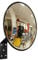 KitaBulb Verkehrsspiegel Sicherheitsspiegel Überwachungsspiegel Panoramaspiegel Konvex Spiegel 30cm Schwarz