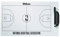 Wilson Unisex – Erwachsene NBA Coaches Dry Erase Board Trocken abwischbare Tafel für Basketballtrainer, Blanc, Keine Größe