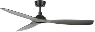 Lucci air Deckenventilator Moto in Weiß mit drei Flügeln und Fernbedienung