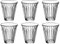 La Rochère Lot de 6 tasses à café Zinc 200 ml Transparent