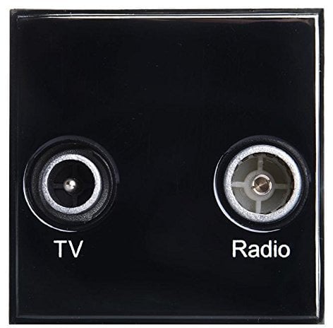 Modul TV & Radio BLK, Wandplatten/Steckdosen, Antennen-Satulen-Ausrüstung, 1 Stück in Packung – MW710UVB