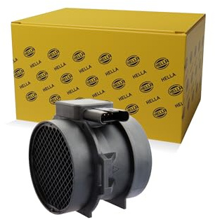 HELLA 8ET 358 095-891 Mass Air Flow Sensor - 6-pin connector - Pipe-neck