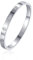 YUFANHY Cuff 18k Gold Plated Stainless Steel Bracelet For Women Girl For Women Novelty And Mother Daughter Bracelet Jewelry Oval Bangle Witness The Of Love Wedding For Couple, 2.36, Stainless Steel,