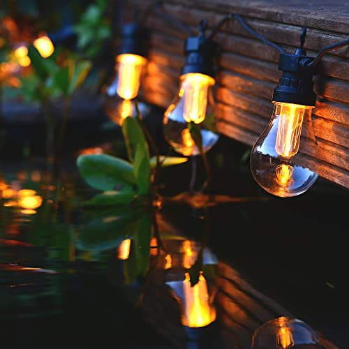 Party Lichterkette im Industrial-Look warmweiß für Innen und Außen mit 20 Lampen (LEDs)