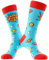 BISOUSOX Fun Socken Vatertag Geschenke für Papa Männer Super Dad Best Dad Größe 39-46 Baumwolle Lustige Socken Herren Geburtstag Geschenk