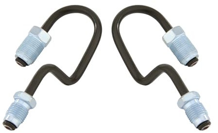 Twilight Garage Pair of Rear Brake Pipes 1K0611763E 1K0611764M Compatible with Golf Mk5 Mk6 GOLF PLUS A3 TT Touran Leon Altea