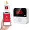 eMylo Cuidador Pager, WiFi Multi-Función de Control Remoto , Ancianos de Alarma de Vida, Botón 1 SOS Botón 1 Receptor, Compatible con Smart Life App/Tuya App (2,4 GHz Solamente)