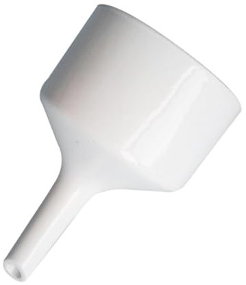 TOPPERFUN Embudo Buchner De Embudo Para Líquidos y Sólidos Fácil De Limpiar y Apto Para Lavavajillas Para Transferir Ingredientes Secos y Líquidos Blanco