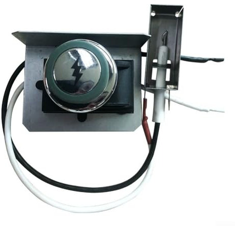 Encendedor de parrilla, kit de encendido para parrilla de barbacoa con perilla de control para Weber 67726 Kit para parrillas Genesis serie 300 con caja de metal