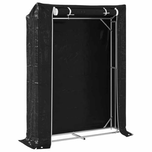 vidaXL Brennholzregal mit Regenschutz 150x40x200 cm Verzinkter Stahl, Kaminholzregal, Brennholzregal Außen, Kaminholzständer, Feuerholzregal