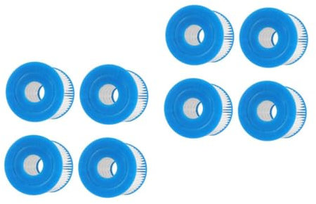 Toyvian 2 Ensembles Filtre De Remplacement pour Accessoire De Nettoyage Filtration Design pour Capturer Débris Saletés Filtre pour Claire Purifiée Compatible Équipements 4 Pièces * 2