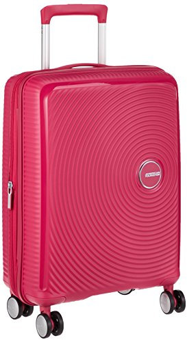 American Tourister - Soundbox Spinner Erweiterbar, 55cm, 35,5/41 L - 2,6 KG, Rosa (Lightning Pink)