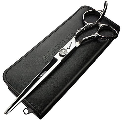 7-Zoll professionelle Haarschneider, Edelstahl scharfe Haarschneider und Friseur spezifische Schere