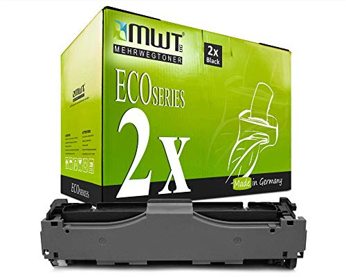 2X MWT Toner kompatibel für Canon I-Sensys MF 724 726 728 729 8330 8340 8350 8360 8380 8540 8550 8580 wie 718BK CRG-718BK Black