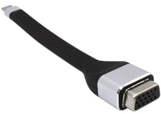 i-tec USB-C vers VGA Câble Adaptateur Flexible - Full HD / 60Hz, Compatible avec Thunderbolt 3