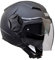 CGM 129A Casco Moto Demi-Jet, Nero Opaco, XL (60cm), 1 Pezzo